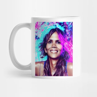 Neon Halle Berry Mug